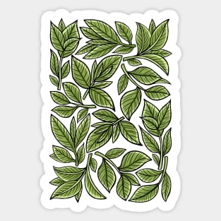 Tropical Leaf Sticker